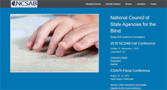 Desktop Screenshot of ncsab.org